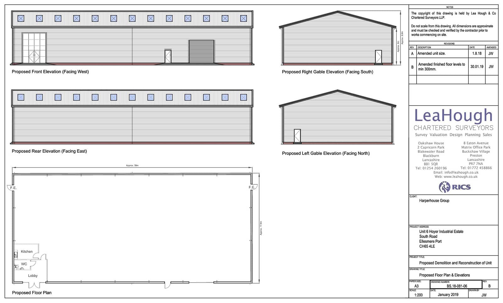 Planning Approval Industrial Unit