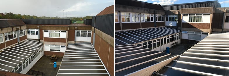 New roof at Bolton Little Lever School